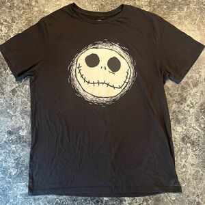 The Nightmare Before Christmas Womens T-shirt Size Large Jack Skellington